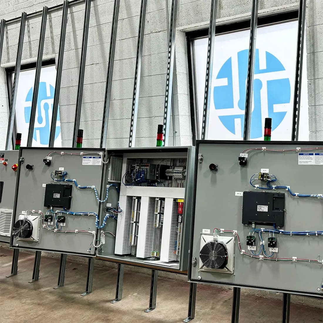 High-volume control panel build for manufacturer of household items